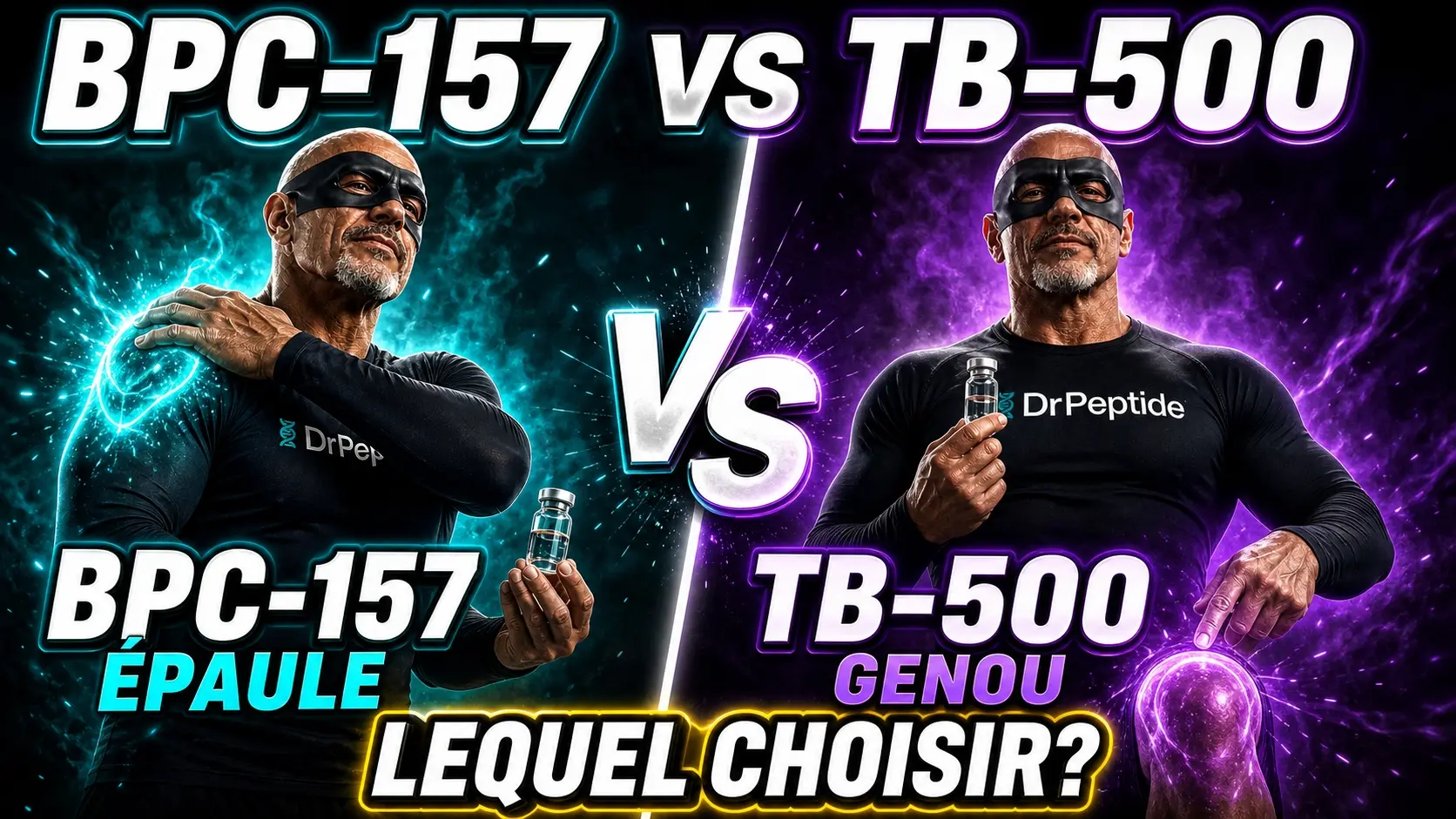 Comparatif BPC-157 vs TB-500